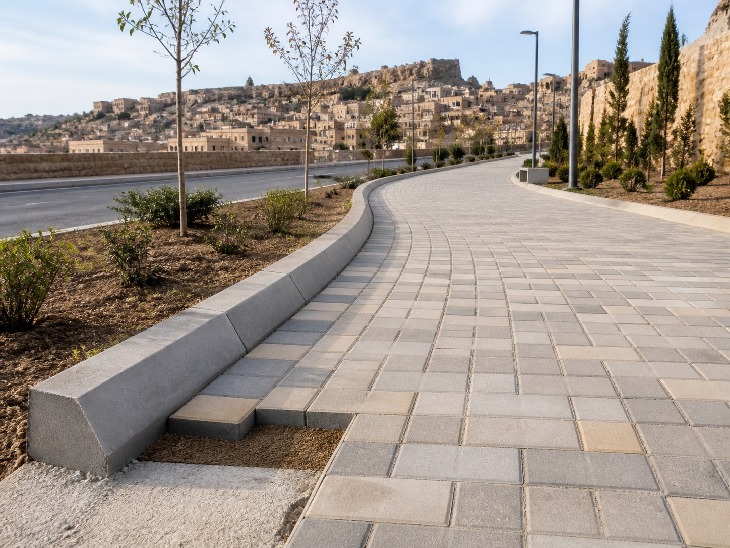 Beton bordür ve parke taşı ürünleri