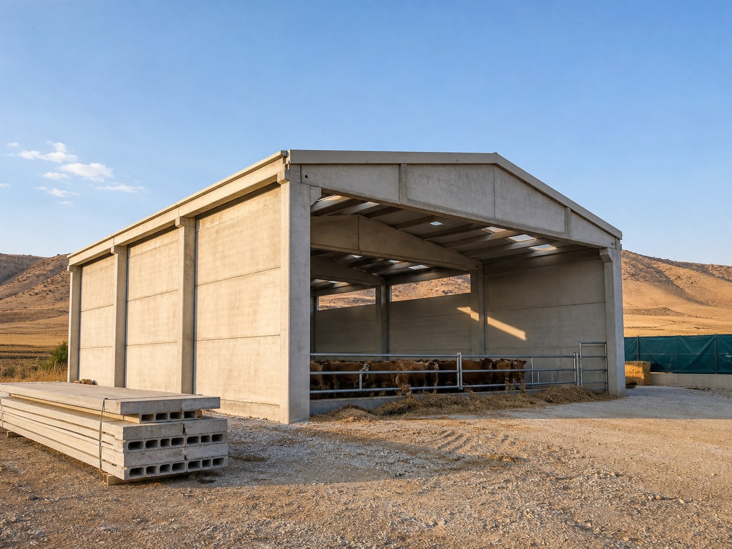 Prefabrik beton yapı uygulaması