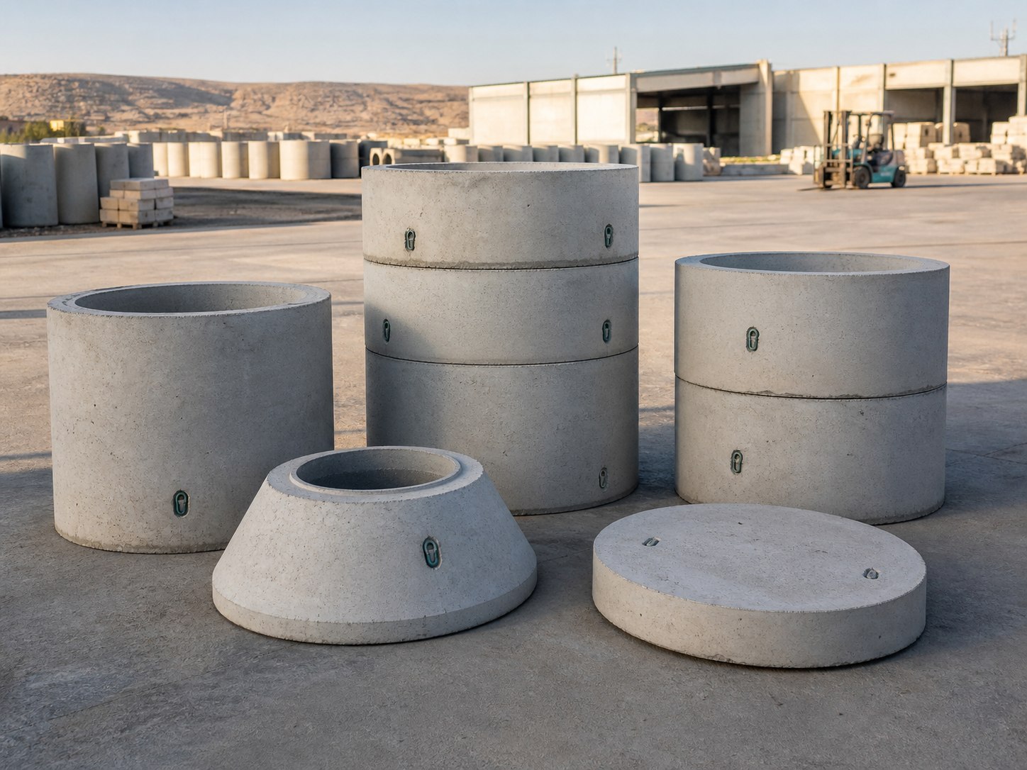 Beton rögar kapağı ve menhol ürünü